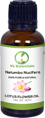 

Ks Essentials 100% Pure & Natural Lotus flower Oil (Nelumbo nucifera) (30ml)(30 ml)