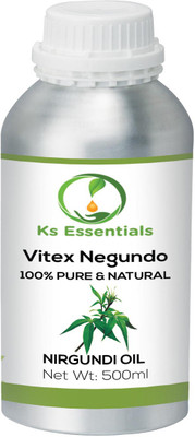

Ks Essentials 100% Pure Nirgundi Essential Oil (Vitex negundo linn) Natural Therapeutic Grade (500ml)(500 ml)