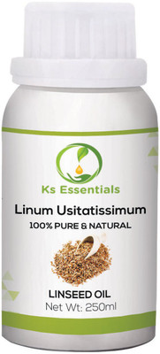 

Ks Essentials 100% Pure Linseed Carrier Oil (Linum Usitatissimum) (250ml)(250 ml)