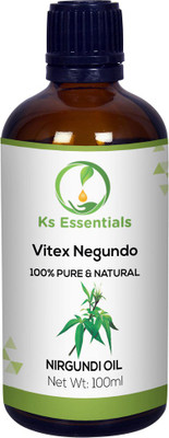 

Ks Essentials 100% Pure Nirgundi Essential Oil (Vitex negundo linn) Natural Therapeutic Grade (100ml)(100 ml)