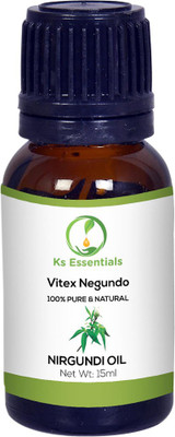 

Ks Essentials 100% Pure Nirgundi Essential Oil (Vitex negundo linn) Natural Therapeutic Grade (15ml)(15 ml)