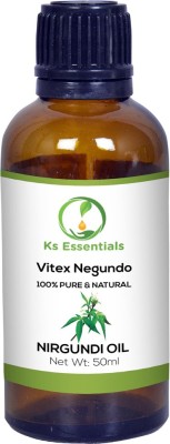 

Ks Essentials 100% Pure Nirgundi Essential Oil (Vitex negundo linn) Natural Therapeutic Grade (50ml)(50 ml)