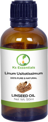 

Ks Essentials 100% Pure Linseed Carrier Oil (Linum Usitatissimum) (50ml)(50 ml)