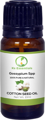 

Ks Essentials 100% Pure Cotton Seed Oil (Gossypium Spp) (10ml)(10 ml)