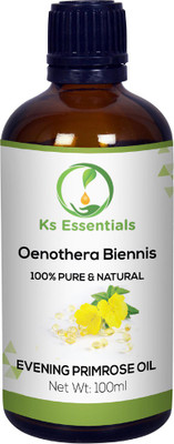 

Ks Essentials 100% Pure Evening Primrose Oil,Pure Natural & Undiluted (100ml)(100 ml)