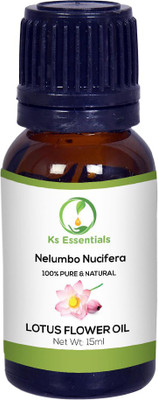 

Ks Essentials 100% Pure & Natural Lotus flower Oil (Nelumbo nucifera) (15ml)(15 ml)