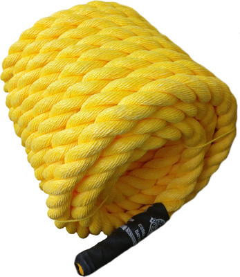 

Esskay Uttam BR1540 Battle Rope(Length: 49 ft, Weight: 11 kg, Thickness: 1.5 inch)