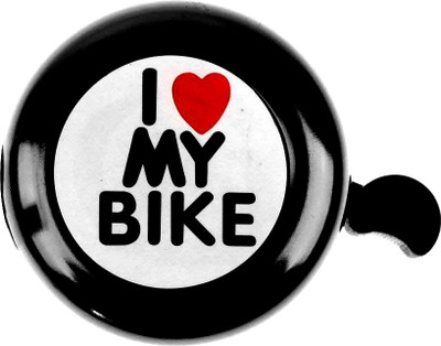

Adraxx I Love My Bike Bicycle Bell Bell Bell(Black)
