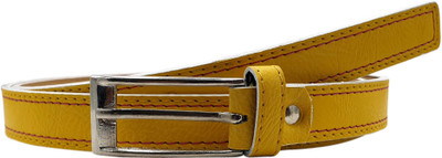 

baluchi Women Casual, Party, Evening, Formal Yellow Artificial Leather Belt