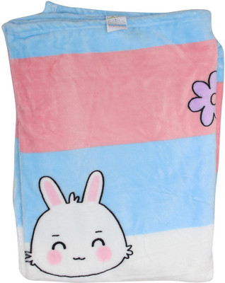 

Dazzle Cartoon  Crib Baby Blanket(Fur, Multicolor