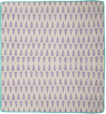 

BeFunky Printed  Crib Baby Blanket(Cotton, Purple