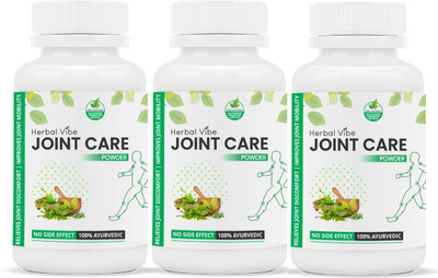 

Herbal Vibe joint Care Powder for Joint Pain Management Ayurvedic Powder(180 g)
