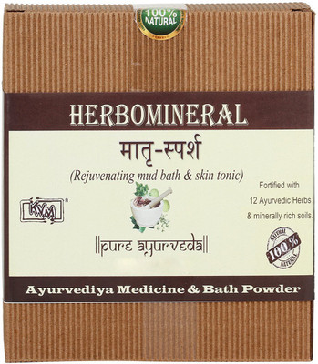

KVM Herbomineral Detox Body Pack Fortified with 12 Ayurvedic Herbs & Minerally Rich Soils (Matrusparsh) ,300g(300 g)