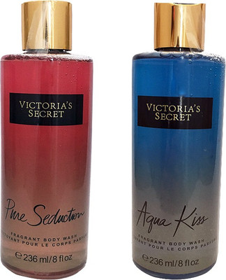 

Victoria Secret pure seduction and aqua kiss(236 ml, Pack of 2)