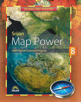 SRIJAN MAP POWER WITH SOCIAL SCIENCE PROJECTS CLASS - 8(English, Paperback, PANNEL OF AUTHOR)