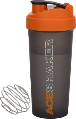 

ANMOL SPORTING Ace 700 ml Shaker 700 Shaker(Pack of 1, Black), Orange