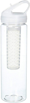 

Believe Infusers Water Bottle PET Plastic Clear 26oz 390 ml Shaker(Pack of 1, White)