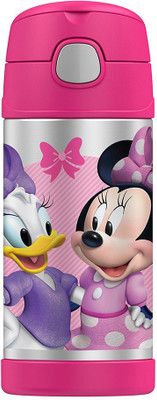 

Thermos Funtainer 12 Ounce Bottle, Minnie Mouse 550 ml Sipper(Pack of 1, Pink)