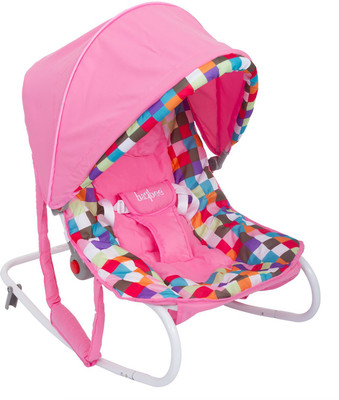 

Baybee Newborn-to-Toddler Carry Cot Bouncer Balance Soft with Portable Bouncer Non-electric Bouncer(Pink)