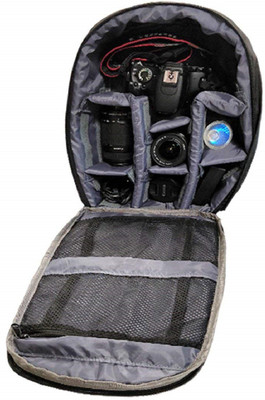 

LAVAYA Camera Bag Camera Backpack Waterproof Fabric, Anyprize DSLR Camera, Lens, Tripod and Camera Accessories Camera Bag(Grey)