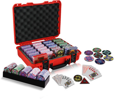 

Casinoite MONACO 400 Poker Chips Set(Multicolor)