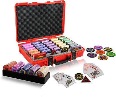 

Casinoite BOSTON 500 Poker Chips Set(Multicolor)