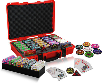 

Casinoite Richmond British Columbia Clay 500 Poker Chip Set(Multicolor)