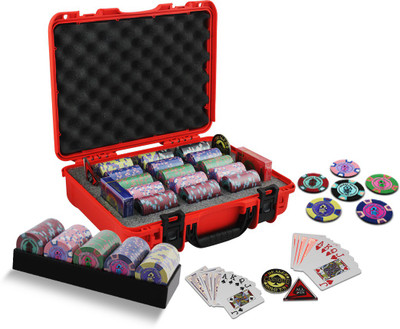 

Casinoite Rummy Valley 300 Chip Set(Multicolor)