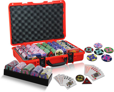 

Casinoite Rummy Valley 600 Chip Set(Multicolor)