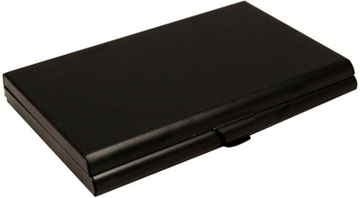 

Flipkart SmartBuy Exclusive Black High Quality Aluminium Inside Mirror 8 Card Holder(Set of 1, Black)