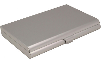

Flipkart SmartBuy Exclusive Silver High Quality Aluminium Inside Mirror 8 Card Holder(Set of 1, Silver)