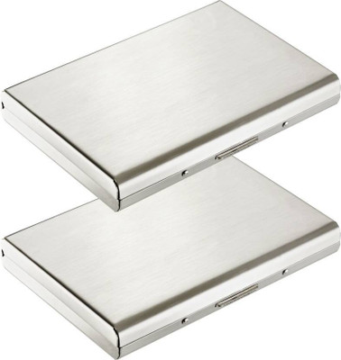 stepgear 6 Card Holder(Set of 2, Silver)
