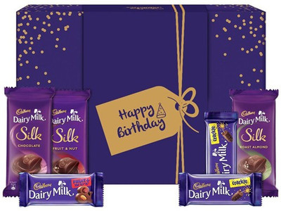 

Cadbury Assorted Chocolate Happy Birthday Special Gift Pack- 278g Bars(278 g)