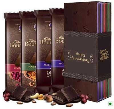 

Cadbury Bournville Library Chocolate Gift Pack, 320g (Happy Anniversary) Bars(320 g)
