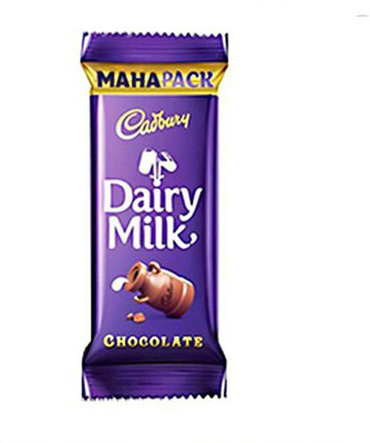 

Cadbury Dairy Milk Chocolate Bar, 52 gm Maha Pack (Pack of 12) Bars(Pack of 12, 624 g)