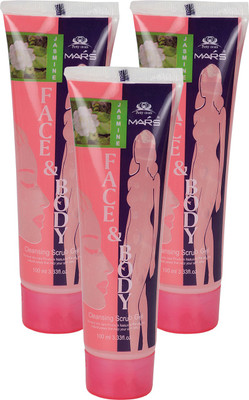 

CYBERCITY MARKETING Jasmine Cleansing Scrub Gel (Pack of 3)(300 ml)