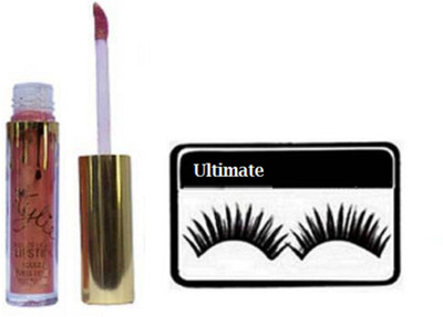 

Ultimate Eyelashes With Lip Gloss(Set of 2)