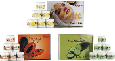 

Adidev Herbals Fruit Extract Facial Kit Combo(Set of 3)