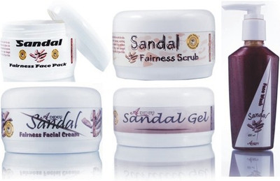 

Adidev Herbals Skin Care Nourishing and Revitalising Sandal Fairness Face Pack(Set of 5)