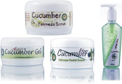 

Adidev Herbals Cucumber Fairness Pack(Set of 4)