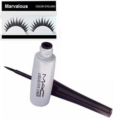 

marvalous Eyelashe, Mac Liquid Eyeliner(Set of 2)