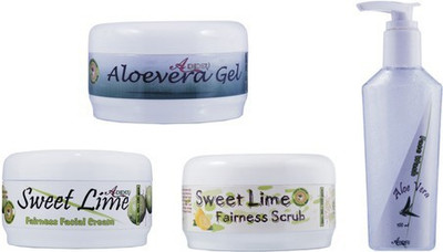 

Adidev Herbals Sweet Lime Fairness Pack(Set of 4)