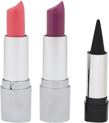 

Belle PACK OF 1 KAJAL AND 2 lipstick(Set of 3)