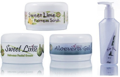 

Adidev Herbals Herbal Skin Brightening Sweet Lime Fairness Pack(Set of 4)
