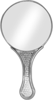 

EKAN Round Shaped Makeup Mirror With Handle For Girls And Women