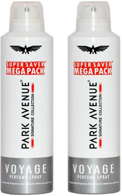 

Park Avenue Voyage Supersaver Mega Pack (470 ml) Deodorant Spray - For Men & Women(470 ml, Pack of 2)