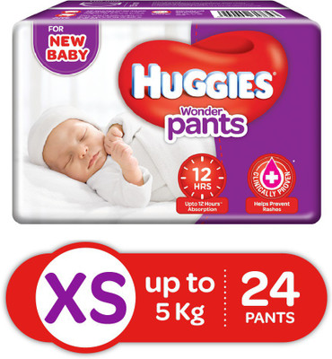 Huggies Wonder Pants Diaper - XS(24 Pieces)