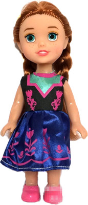 

Tickles Elsha Snow Doll with Beauty Accessories Comb Mirror for Girls Kids(Blue)