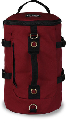 

CULTURE VULTURE Canvas Convertible DufflePack / Backpack / Slingbag Travel Duffel Bag(Maroon)