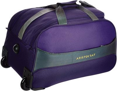 

Aristocrat DRAFT DFT 55 PURPLE Duffel Strolley Bag(Purple)